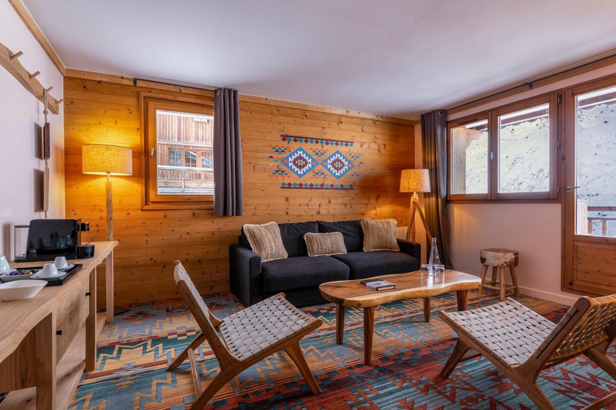 Chalet Hotel Kaya Saint-Martin-de-Belleville Eksteriør bilde