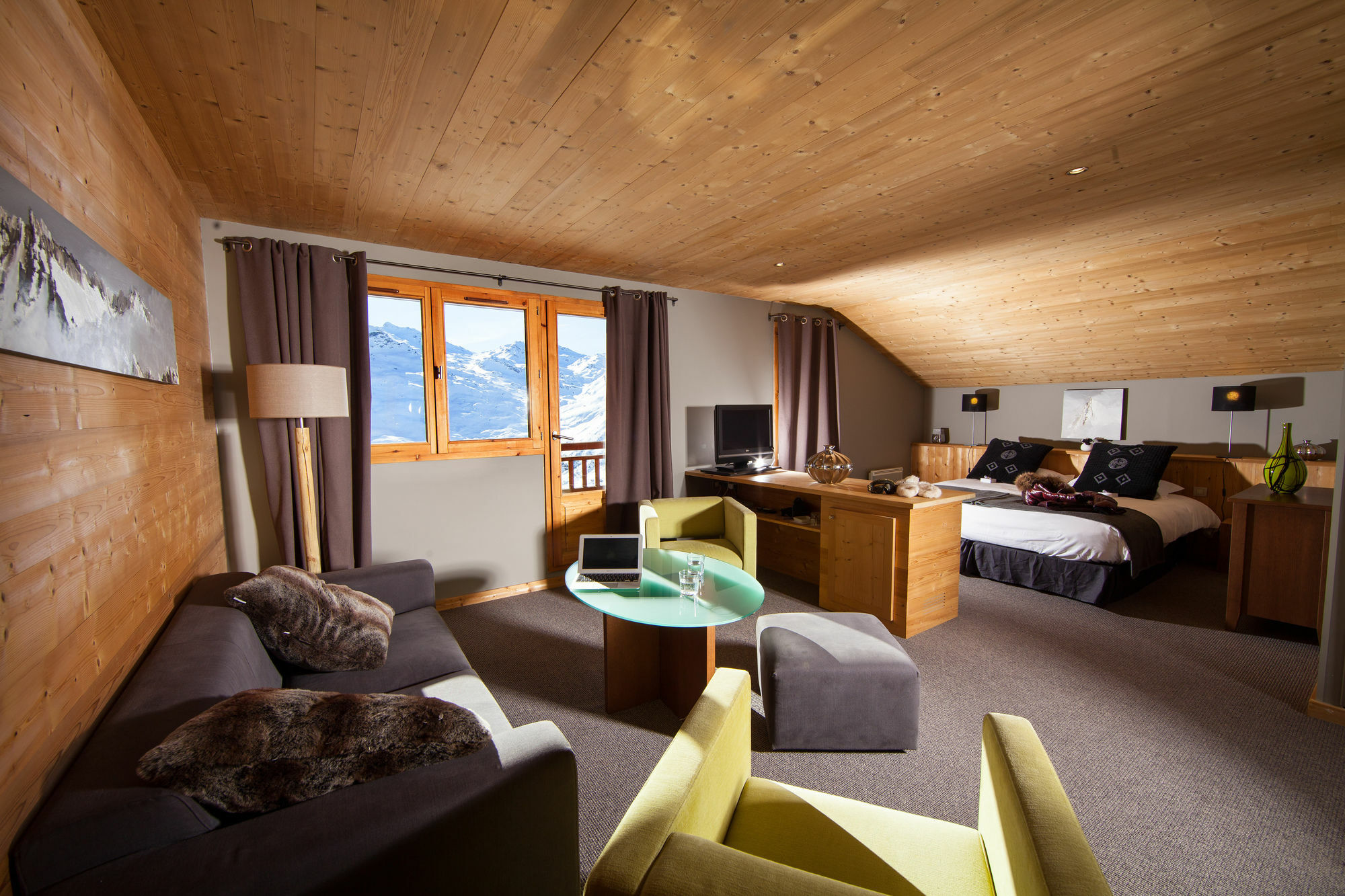 Chalet Hotel Kaya Saint-Martin-de-Belleville Eksteriør bilde