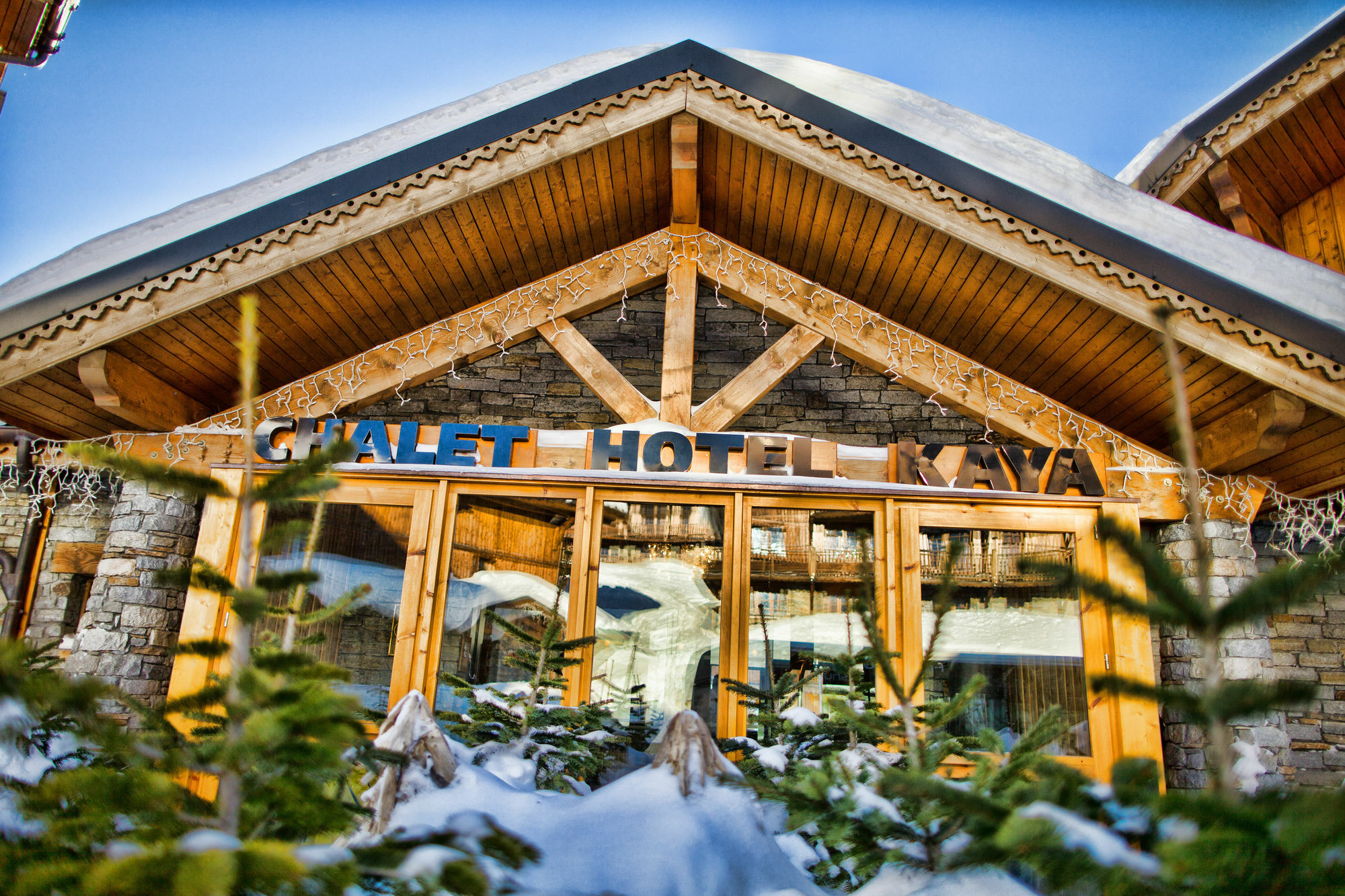 Chalet Hotel Kaya Saint-Martin-de-Belleville Eksteriør bilde