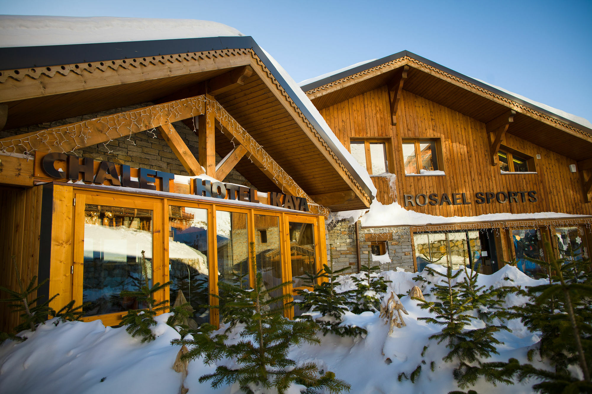Chalet Hotel Kaya Saint-Martin-de-Belleville Eksteriør bilde