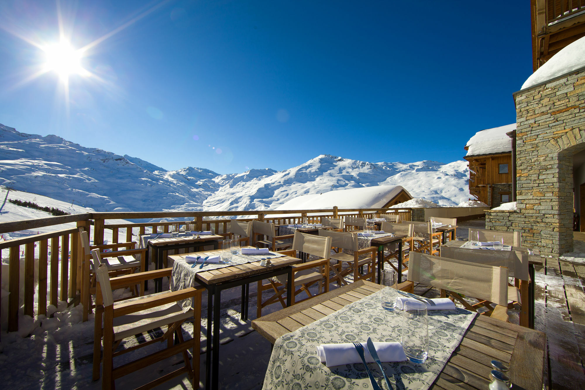 Chalet Hotel Kaya Saint-Martin-de-Belleville Eksteriør bilde